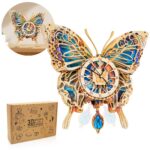 Cutywood Knight Shield 3D Wooden Clock Puzzle