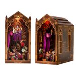 Roine Lxux Rose Princess DIY Book Nook Kit with LED