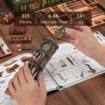 Funpola Magic Library DIY Book Nook Kit with LED
