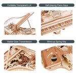 Rowood Magic Piano 3D Wooden Music Box Puzzle
