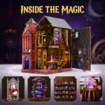 Gattlelic Arcane Spire Magic Castle DIY Book Nook Kit with LED