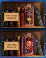 Rolife Magic Fantasy Corner DIY Book Nook Kit with LED