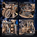 Rokr Marble Spaceport 3D Wooden Marble Run