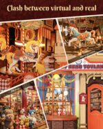 Rolife Fairytale Amusement Park DIY Book Nook Kit with LED